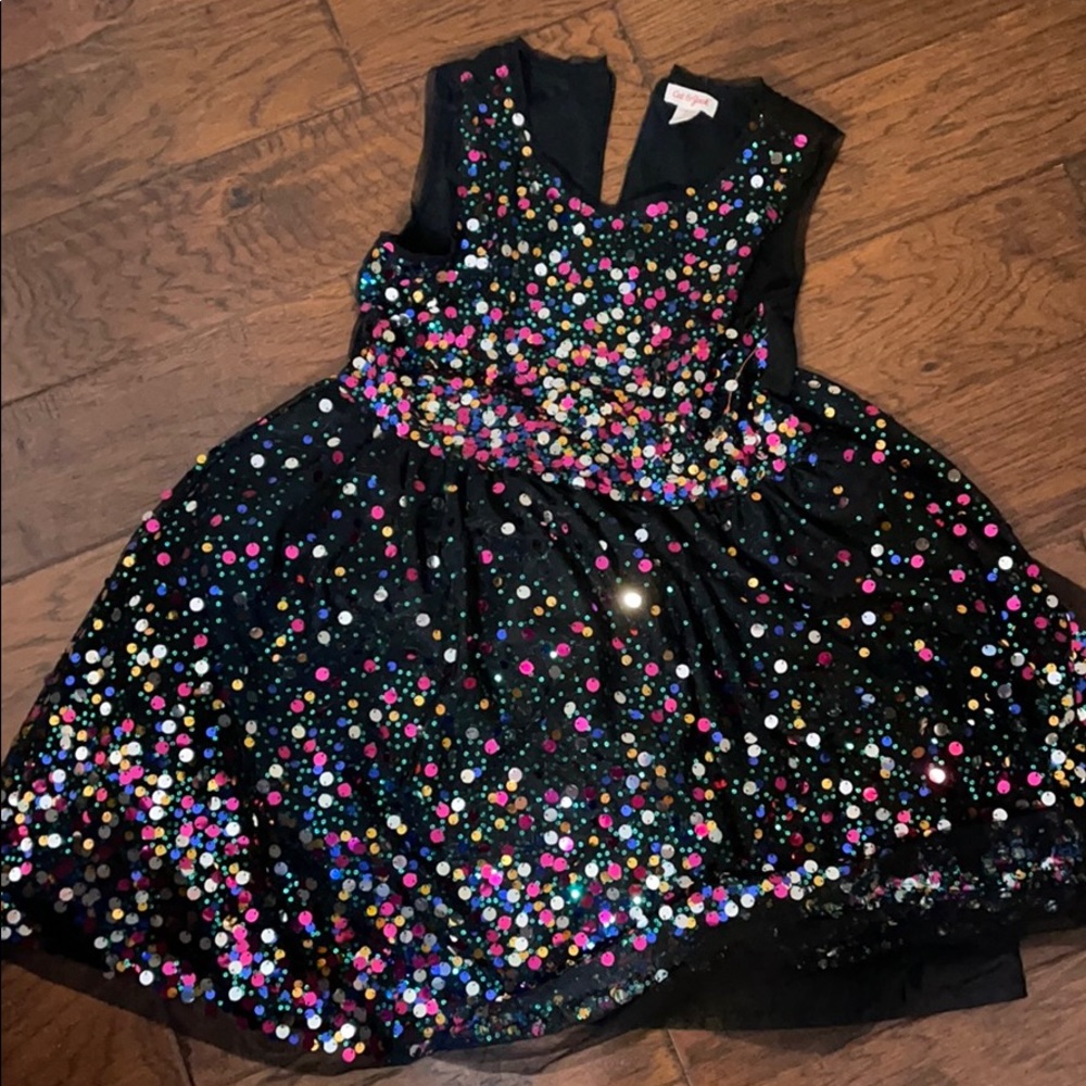 Cat and Jack size 10 sequin dress
